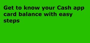 Check Balance On Cash App Card